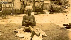 Vintage photography featuring women in their natural beauty