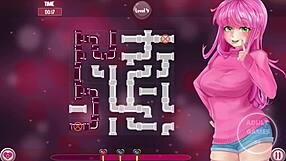Animated hentai game with secret Waifu number 3