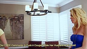 Perverted Milf Dominates Two Young Teens in Wild 3some!