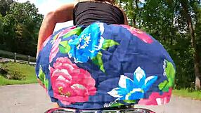 Wife’s ass toy play leads to public motorcycle stunts