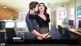 Cartoon porn with big boobs and anal sex