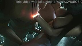 She Craved More After a Wild Threesome. Another Guy Joined to Bang Her Hard in a Cartoon Scene.