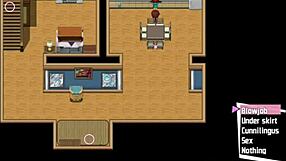 Hentai game with big cock and stepmother's tight pussy
