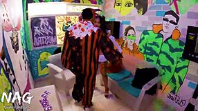 College party turns into a wild Halloween bash