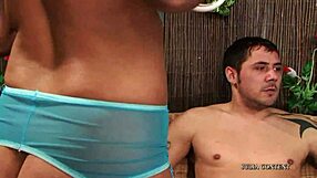 Beautiful boobs and a perfect ass get hammered hard