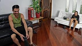 First-time fisting experience for amateur gay Brazilian stud