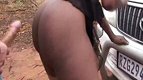 Chocolate fantasies: African safari orgy