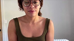 Nerdy girl gets her ass fucked by stepbrother