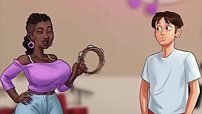 College life in animated hentai with big tits and monster cock action