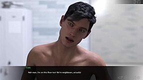 Steamy 3D experience of a gay teen’s first time in a hentai game