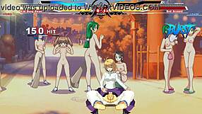 Mugen animation: Dongwan vs Arcued in a hardcore hentai battle