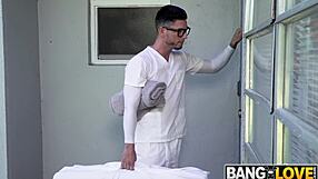 Rachel Cavalli's big ass gets a hardcore massage with fingering and creampie