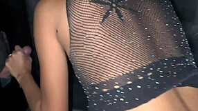 Wearing Blinking Anal Plug at Glory Hole Spot