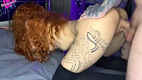 Beautiful ass fucked hard in doggy style with deep throat POV sex ending with a facial