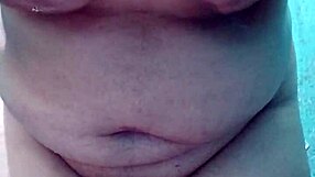 Beautiful big tits amateur bath time pleasure show