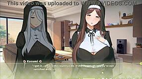 Big cock leads to a harem of sexy teens