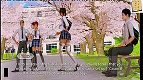 Visual novel walkthrough of The Academy 133