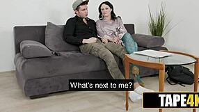 Old and young MILF gets pounded by stepson's big cock