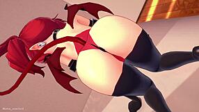 Etna hentai in hot action with a spittoon scene
