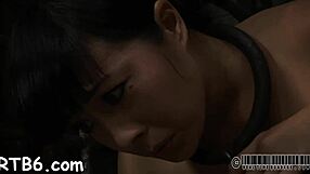 A hot and steamy blowjob competition with a rough anal whipping scene
