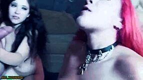 Redhead Liza Moon's best cumshots in one video