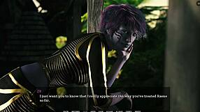 3D animated lesbian sex with big tits and fucking