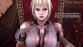 Soulcalibur's Sophitia Alexandra in uncensored hentai cosplay