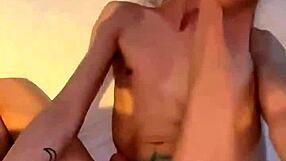 asian twink with big cock bangs boyfriend bareback with cumshot