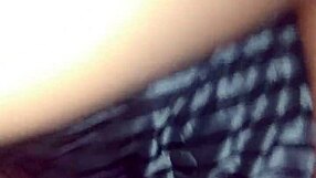 Amateur couple's homemade sex tape with black beauty