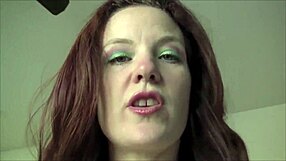 Femdom and Maledom in action: Dirty talking Mistress and her submissive
