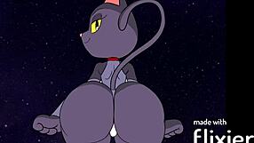 Kitty's twerking session