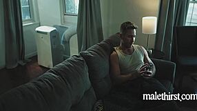 Gay film with bareback and blowjob action
