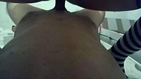 Amateur Brazilian goes wild while being fucked by a mole
