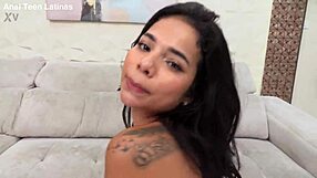 Big ass Latina MILF gets messy with cum and cock