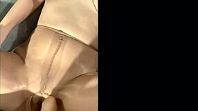 Big tits homemade brunette and blonde girlfriends in strap on action