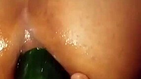 Mature latina shows off her skills with anal toys