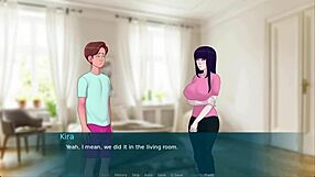 Hentai game with big tits and monster cock action