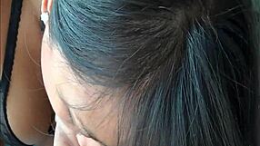 Autumn’s Asian desire: a handsjob and facial with a Filipino beauty