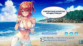 Special sex scene with oil and big boobs in summer vacation