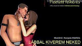 Roleplay in Hungarian with ASMR and labfetish themes