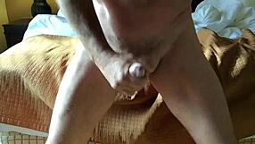 Real couple's climax experience with big-boobed amateur mom and her lover's hand job