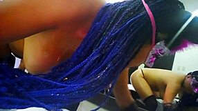 Skinny busty amateur gets oiled up for a steamy massage