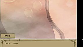 Horny mermaid trains witch hunters in 8.3D Hentai game