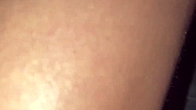 Skinny wife gets wet and wild in glory hole action