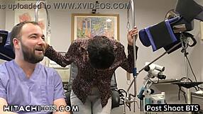 College freshman gets Hitachi wand orgasm in hospital