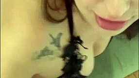 Cum in mouth for a submissive slut in a Brazilian scene
