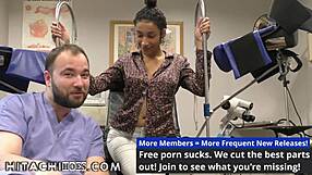 College freshman gets Hitachi wand orgasm in hospital