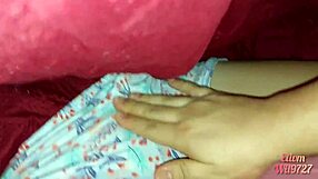 Close up and personal with my step-sister in the bedroom