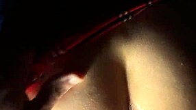 Beautiful brunette gets kinky sex and a hot creampie from her best friend
