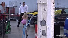Charlie Rae's big ass gets a facial in a rough sex scene